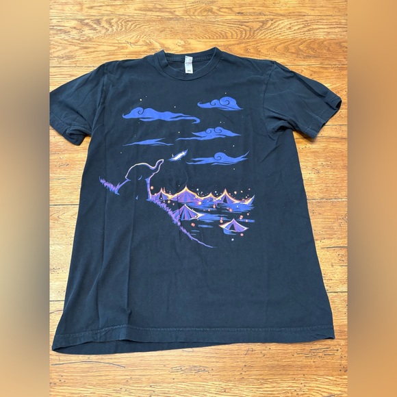 Cyber Punk Gypsy Circus Graphic Short Sleeve Unisex Tee Shirt M - Picture 1 of 4